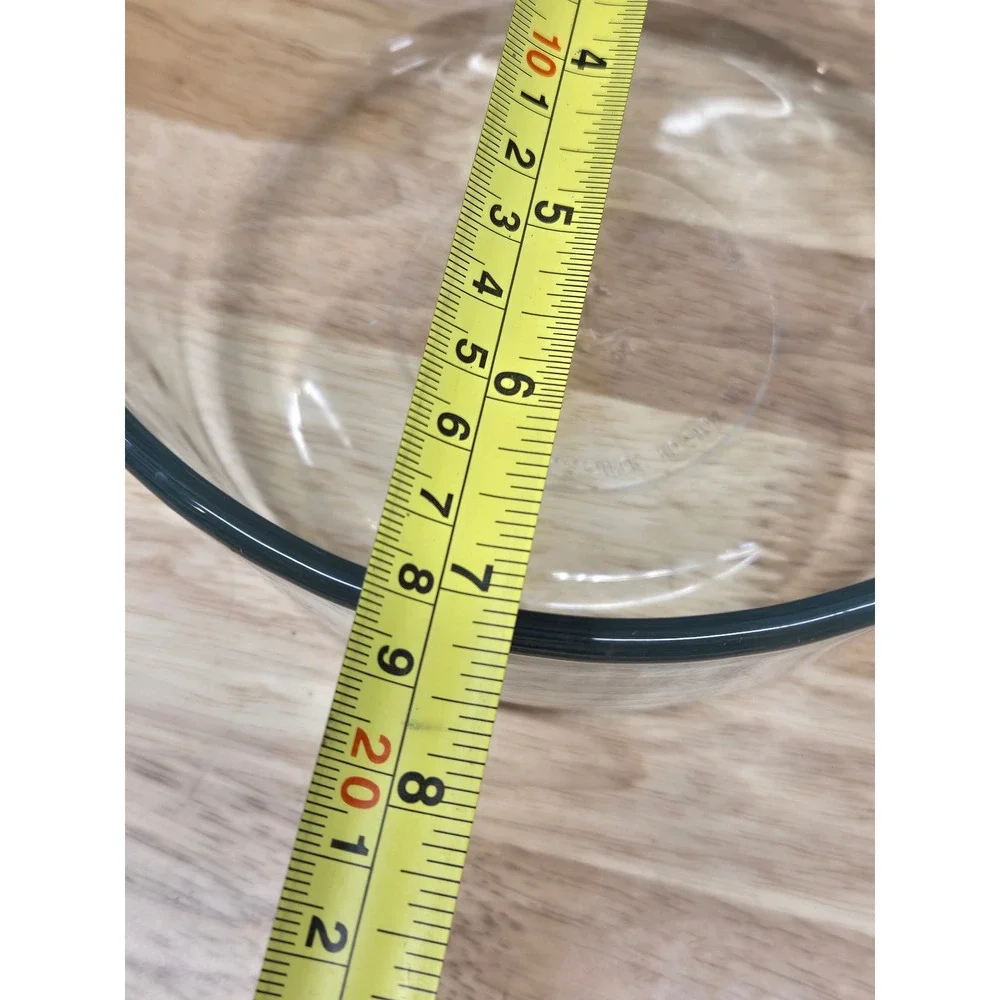 Anchor Hocking Clear Glass Mixing Bowl 7 Cup 1.75 QT 1.65L Round Kitchenware